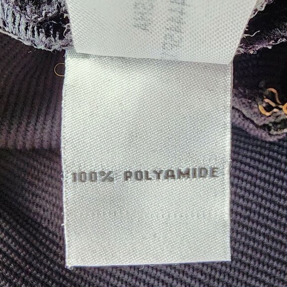 Diane Von Furstenberg Camisha DFV Black Ribbed Short Camisha Skirt Womens 10 - Picture 9 of 10